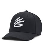 Under Armour M CURRY MID SNAPBACK Erkek Şapka Black / / White Tek Beden