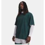 Under Armour M Hw Os Logo Wash Ss Erkek T-Shirt 1389147-919 - Yeşil