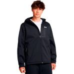 Under Armour M Shield Hooded Jacket Erkek Mont Black / / White LG
