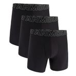 Under Armour M UA Performance Tech 6 İnç Erkek İç Giyim, Siyah, L