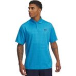 Under Armour Matchplay Printed Erkek T-Shirt 1377377-452 - Mavi