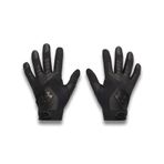 Under Armour Mens Clean Up Beyzbol Eldivenleri, (001) Siyah/Siyah/Metalik Siyah, M
