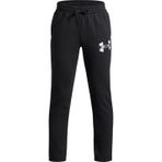 Under Armour Normal Paça Siyah Erkek Çocuk Eşofman Altı 6004995-001-Ua Rival Flc Cblck Grph, 8-9 Yaş
