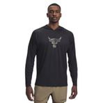 Under Armour Project Rock Iso-Chill Kapüşonlu Sweatshirt Siyah