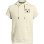 Under Armour Project Rock Q1 SS Icon Fleece HD Erkek Kapüşonlu Sweatshirt, Bej, L