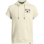 Under Armour Project Rock Q1 SS Icon Fleece HD Erkek Kapüşonlu Sweatshirt, Bej, M