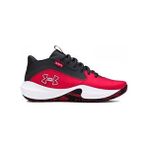 Under Armour Ps Lockdown 7 Çocuk Basketbol Ayakkabısı Kırmızı Tekstil Normal Bilekli