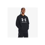 Under Armour Rival Fleece Logo Erkek Siyah Günlük Sweatshirt