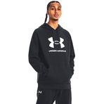 Under Armour Rival Fleece Logo Kapüşonlu Sweatshirt Siyah