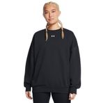 Under Armour Rival Fleece Siyah Kadın Oversize Sweatshirt