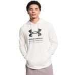 Under Armour Rival Terry Graphic Kapüşonlu Sweatshirt Beyaz