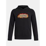 Under Armour Siyah Erkek Çocuk Baskılı Sweatshirt 6003781-001-UA Rival Flc Flamin Wdm - 13 - 14 Yaş