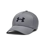 Under Armour Storm Blitzing Adj Erkek Şapka, Pitch Gray, Black, Tek Beden