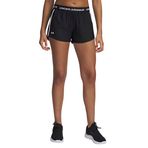 Under Armour Tech Play Up Kadın Şort Siyah Beyaz