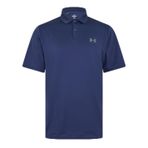 Under Armour Tech Polo Erkek Polo T-Shirt Blue Haze / / Pitch Gray SM