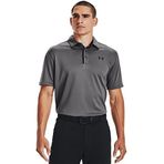 Under Armour Tech Polo Erkek Polo T-Shirt Graphite / Black / Black LG