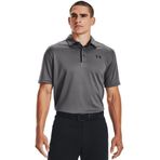Under Armour Tech Polo Erkek Polo T-Shirt Graphite / Black / Black MD