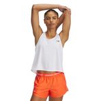 Under Armour Tech Swing Tank Kadın Kolsuz T-shirt, Beyaz, S/M