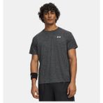 Under Armour Tech Textured Ss Erkek T-Shirt 1382796-001 - Siyah - L
