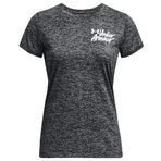 Under Armour Tech Twist Graphic SS Black Kadın T-shirt