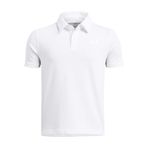Under Armour UA B Icon Polo Erkek Çocuk Polo T-Shirt White / / White YMD