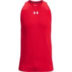 Under Armour UA BASELINE COTTON TANK Erkek Atlet, Red / White / White, S