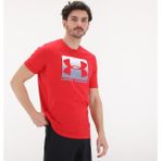 UNDER ARMOUR UA BOSXED SPORTSTYLE SS Kırmızı Tişört Erkek Bol Kalıp Yumuşak Kumaş 1329581-600 - Kırmızı-600