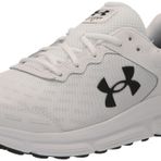 Under Armour UA Charged Assert 10 Erkek Koşu Ayakkabısı, White/Black/Black, 44,5