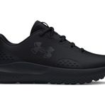 Under Armour UA Charged Surge 4 Black Erkek Spor Ayakkabı