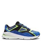 Under Armour UA Forge 96 Reissue SD PK Unisex Yetişkin Sportstyle Ayakkabı, Tech Blue/Morph Green/Black, 38