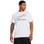 Under Armour UA GL FOUNDATION UPDATE SS Erkek T-Shirt White / / Black 3XL