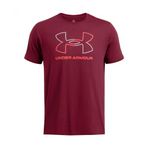 Under Armour UA GL FOUNDATION UPDATE SS Erkek Tişört, Bordo, S