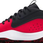 Under Armour UA GS Lockdown 7 Erkek Çocuk Basketbol Ayakkabısı Red/Black/White 36.5