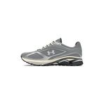 Under Armour UA HOVR Apparition RTRFTR TC Unisex Yetişkin Sportstyle Ayakkabı Steel/Ivory Dune/Metallic Silver 36