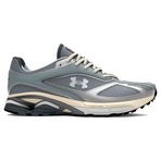 Under Armour UA HOVR Apparition RTRFTR TC Unisex Yetişkin Sportstyle Ayakkabı Steel/Ivory Dune/Metallic Silver 38