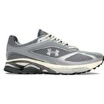 Under Armour UA HOVR Apparition RTRFTR TC Unisex Yetişkin Sportstyle Ayakkabı Steel/Ivory Dune/Metallic Silver 45