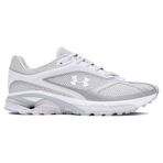 Under Armour UA HOVR Apparition RTRFTR TC Unisex Yetişkin Sportstyle Ayakkabı White/Metallic Silver/Halo Gray 38.5