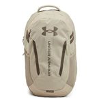 Under Armour UA Hustle 6.0 Backpack Unisex Yetişkin Sırt Çantası Khaki Base/Khaki Base/Taupe Dusk Tek Beden