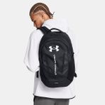 Under Armour Ua Hustle 6.0 Siyah-Beyaz Sırt Çantası Su Geçirmez Özellik Geniş İç Hacim - Beyaz - Siyah