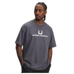 Under Armour UA HWT U Logo SS Erkek T-shirt, S