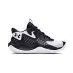 Under Armour UA JET '23 Erkek Basketbol Ayakkabısı Black/White/Black 44.5