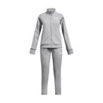 Under Armour UA Knit Track Suit Kız Çocuk Eşofman Takımı Mod Gray / / White YXS