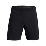 Under Armour UA LAUNCH PRO 2n1 7'' SHORTS Erkek Şort Black/Black/Reflective MD