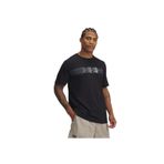 Under Armour UA M LC FLY IN LOGO SS Erkek T-Shirt, Siyah, S Beden