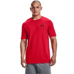 Under Armour UA M SPORTSTYLE LC SS Erkek T-Shirt Red / / Black MD