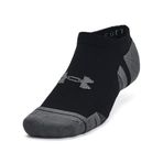 Under Armour UA Performance Cotton 3pk NS Black Black Pitch Gray Unisex Yetişkin Çorap