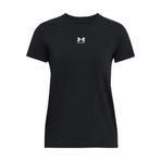 Under Armour UA Rival Core SS Kadın T-Shirt Black / / White LG