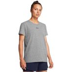 Under Armour UA Rival Core SS Kadın T-Shirt Castlerock / / Black SM