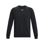 Under Armour UA Rival Fleece Crew Erkek Sweatshirt Black / / White MD