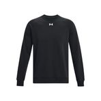 Under Armour UA Rival Fleece Crew Erkek Sweatshirt Black / / White XS